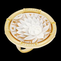 The Lotus Cameo Ring