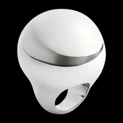 The Salon Ring in Silver