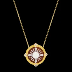 The Sun Cameo Necklace