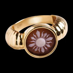 The Sun Cameo Ring