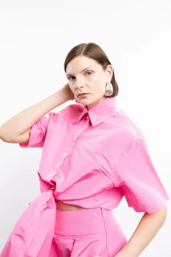 Tie Me Up Button-Down Shirt