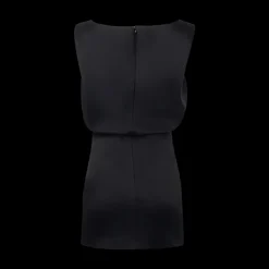 Toma High-Neck Minidress