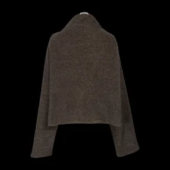 Turtleneck Herringbone Top