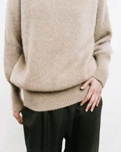 Turtleneck Raglan Sweater