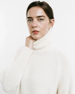 Turtleneck Raglan Sweater