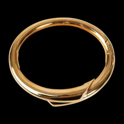 Vermeil Biseau Bangle Bracelet