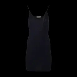 V-Neck Slip Minidress