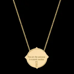 White The Universe Necklace