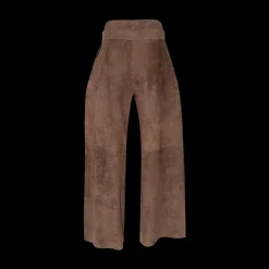 Wide-Leg Belted Pants