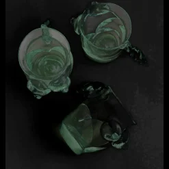 Winged Goddess Glass