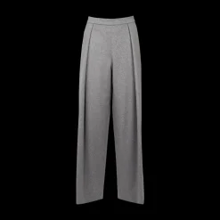 Wool Wide-Leg Trousers