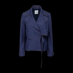 Yippee Ki-Yay Jacket in Ridged Moire