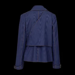 Yippee Ki-Yay Jacket in Ridged Moire